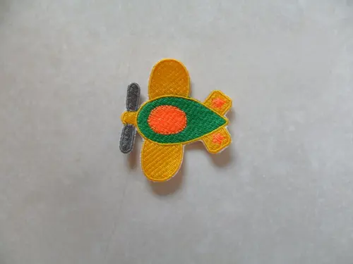 Patch Bordado Termocolante Avião Iii