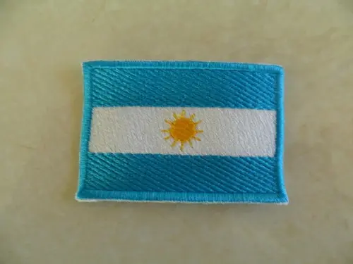 Patch Bordado Termocolante Bandeira da Argentina