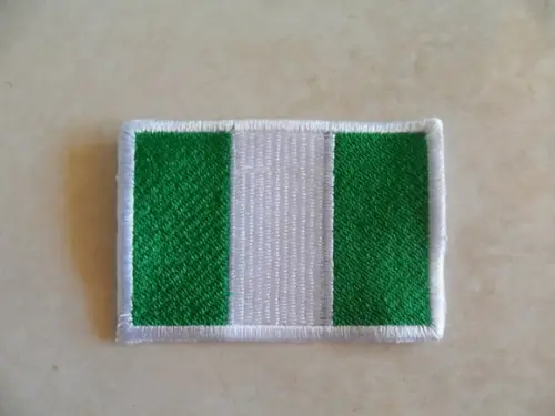 Patch Bordado Termocolante Bandeira da Nigéria