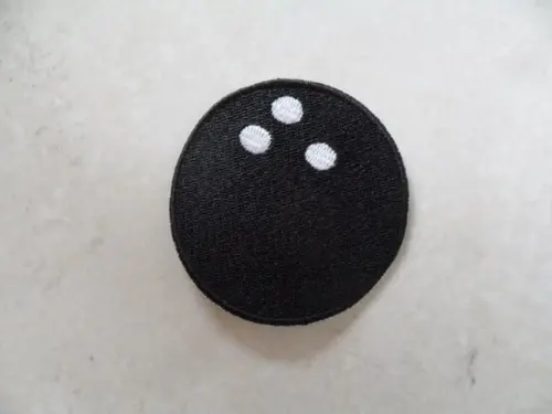 Patch Bordado Termocolante Bola de Boliche