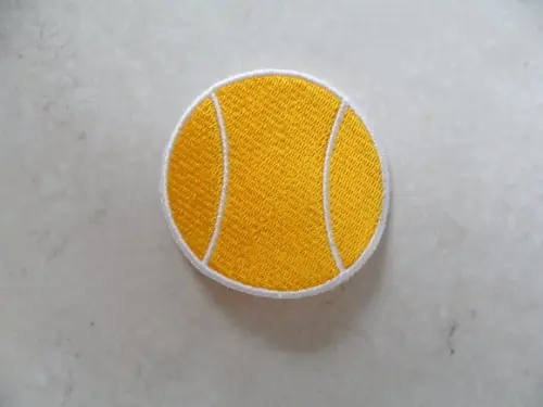 Patch Bordado Termocolante Bola de Tênis