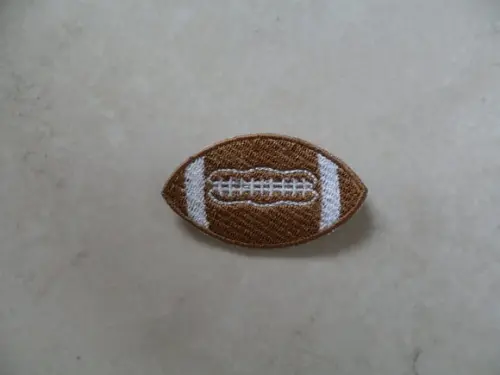 Patch Bordado Termocolante Bola de Futebol Americano