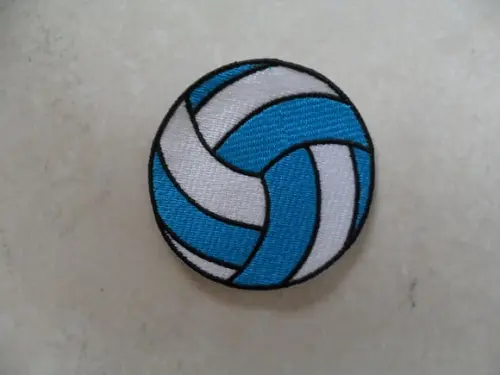 Patch Bordado Termocolante Bola de Volei