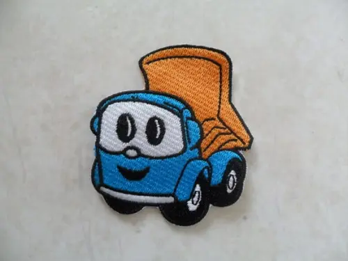 Patch Bordado Termocolante Caminhãozinho Léo
