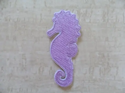 Patch Bordado Termocolante Cavalo Marinho