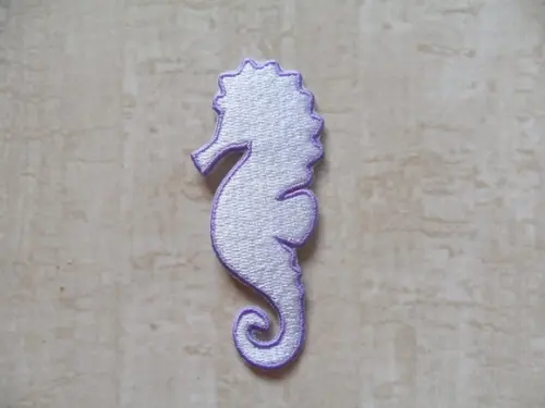 Patch Bordado Termocolante Cavalo Marinho