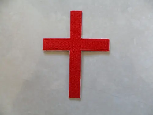 Patch Bordado Termocolante Cruz