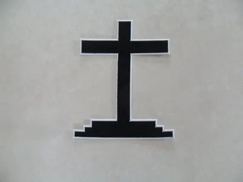 Patch Bordado Termocolante Cruz Maior