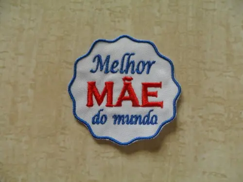 Patch Bordado Termocolante Dia das Mães I