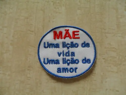 Patch Bordado Termocolante Dia das Mães Ii