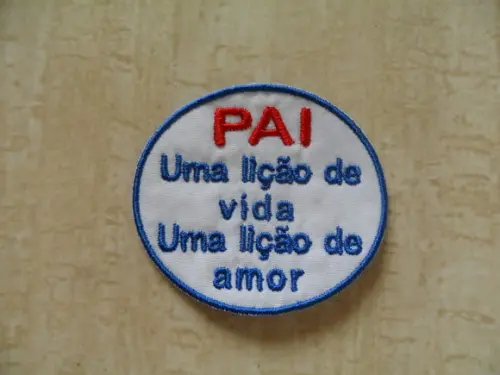 Patch Bordado Termocolante Dia dos Pais Vi