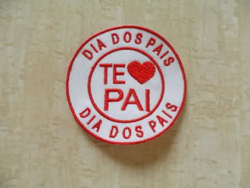 Patch Bordado Termocolante Dia dos Pais Ii