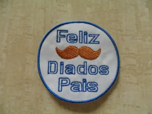 Patch Bordado Termocolante Dia dos Pais V
