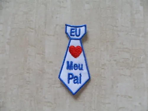 Patch Bordado Termocolante Dia dos Pais Xv
