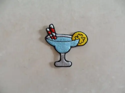 Patch Bordado Termocolante Drink