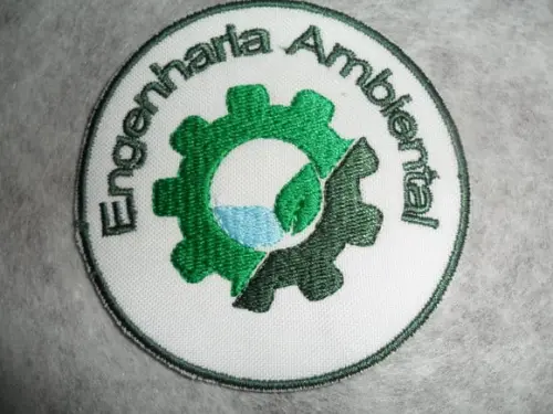 Patch Bordado Termocolante Engenharia Ambiental