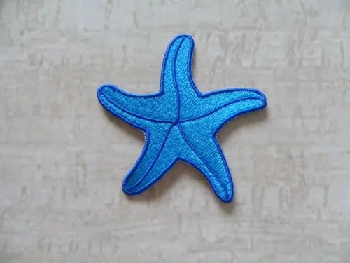 Patch Bordado Termocolante Estrela do Mar Vi