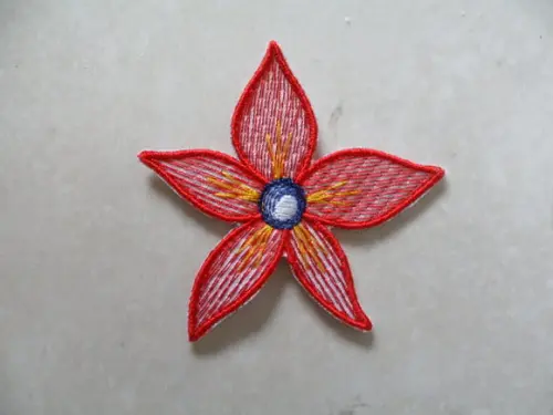 Patch Bordado Termocolante Flor 13