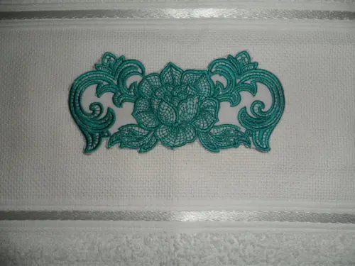 Patch Bordado Termocolante Flor