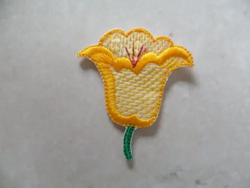 Patch Bordado Termocolante Flor 11