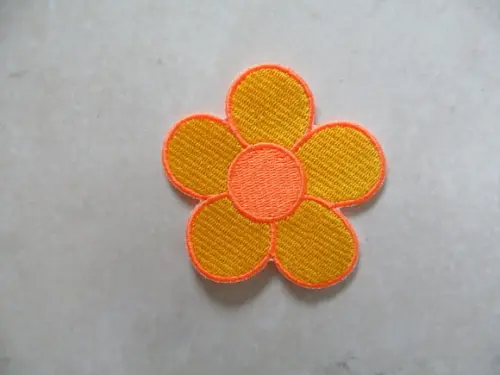 Patch Bordado Termocolante Flor 5