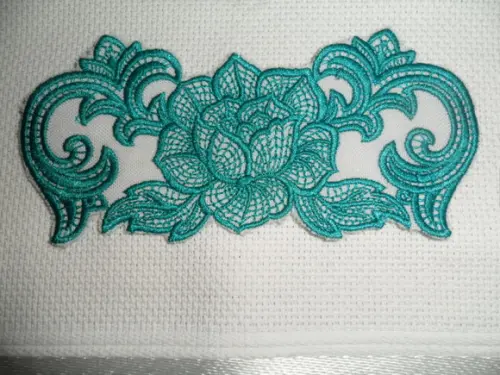 Patch Bordado Termocolante Flor
