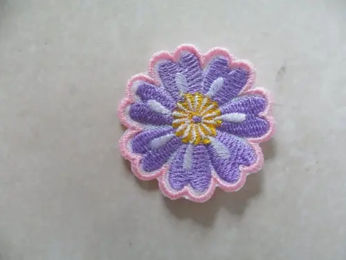 Patch Bordado Termocolante Flor 9