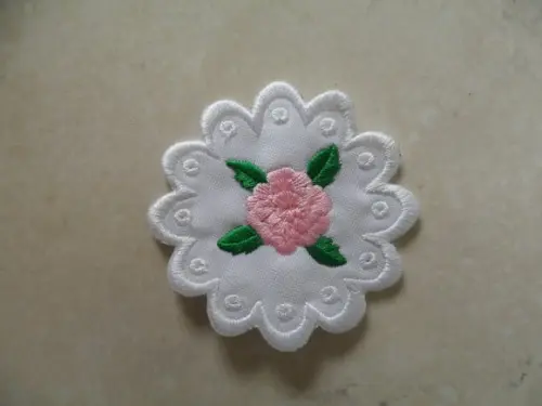 Patch Bordado Termocolante Flor 8