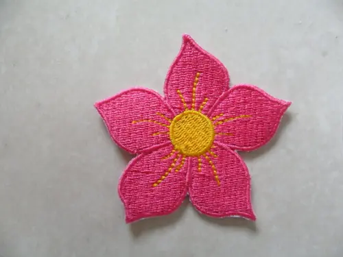 Patch Bordado Termocolante Flor 4