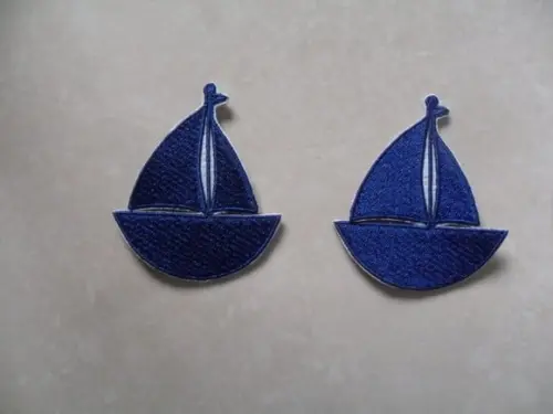 Patch Bordado Termocolante Kit 3 Barcos