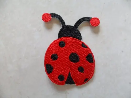 Patch Bordado Termocolante Joaninha Ii
