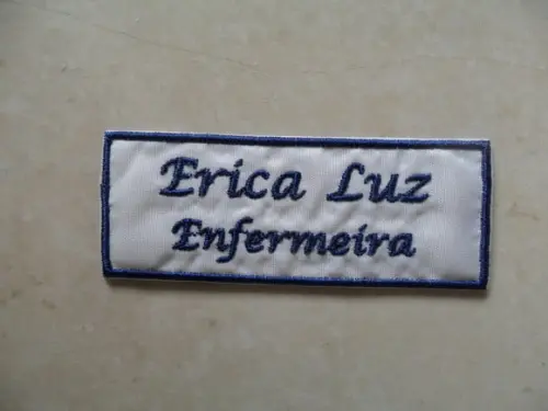 Patch Bordado Termocolante Kit 4 Nomes