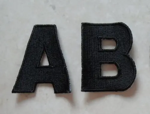 Patch Bordado Termocolante Kit Letras