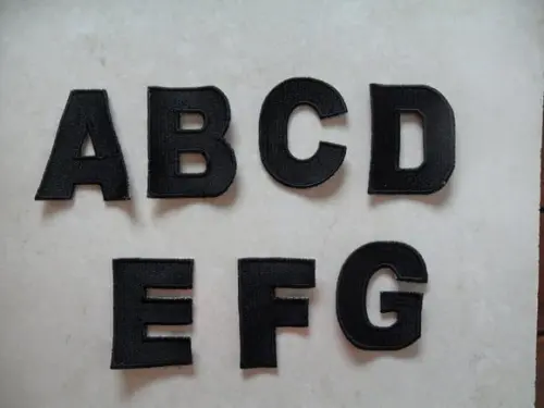 Patch Bordado Termocolante Kit Letras