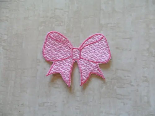 Patch Bordado Termocolante Laço