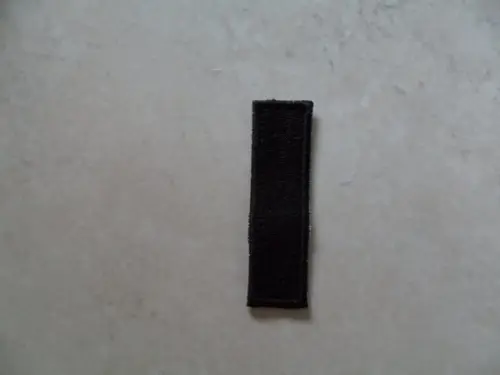 Patch Bordado Termocolante Letra I