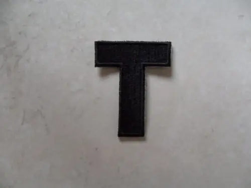 Patch Bordado Termocolante Letra T