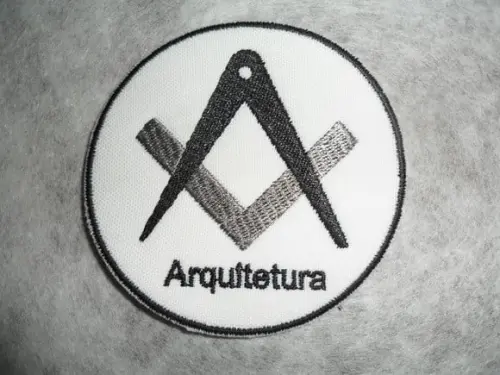 Patch Bordado Termocolante Logo Arquitetura