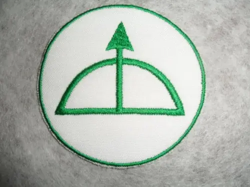 Patch Bordado Termocolante Logo Arco