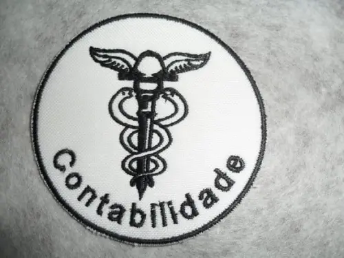 Patch Bordado Termocolante Logo Contabilidade