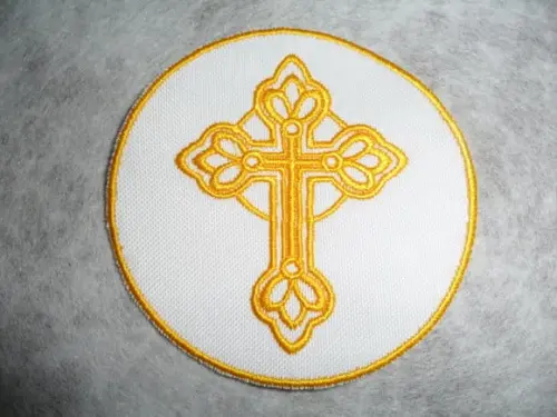Patch Bordado Termocolante Logo Cruz