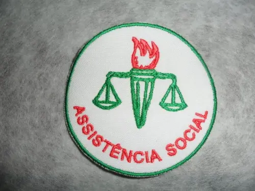Patch Bordado Termocolante Logo Assistência Social