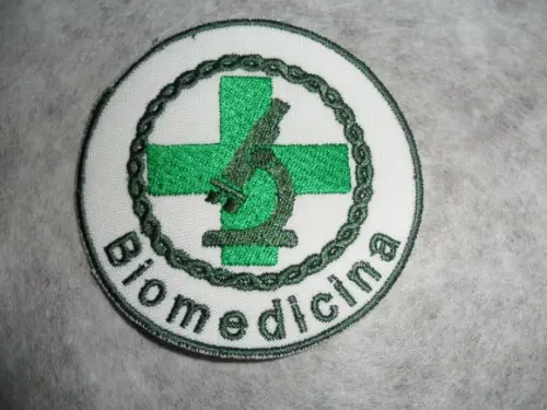 Patch Bordado Termocolante Logo Biomedicina