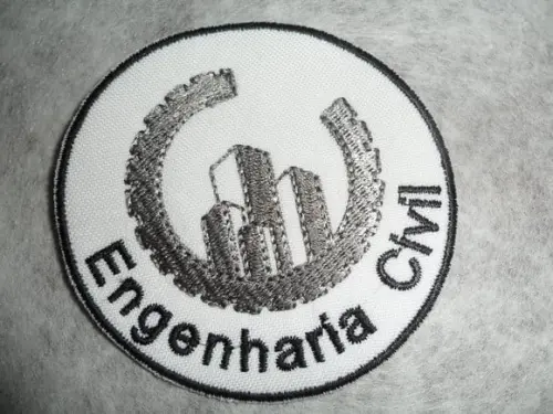 Patch Bordado Termocolante Logo Engenharia Civil