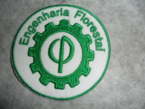 Patch Bordado Termocolante Logo Engenharia Florestal