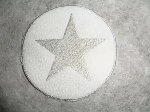 Patch Bordado Termocolante Logo Estrela