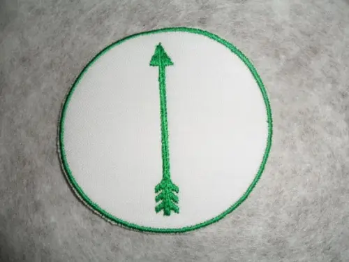 Patch Bordado Termocolante Logo Flecha