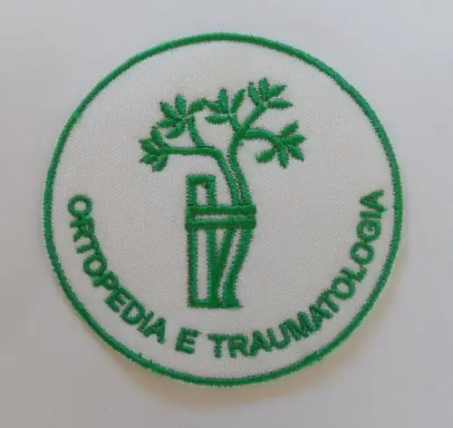 Patch Bordado Termocolante Logo Ortopedia e Traumatologia