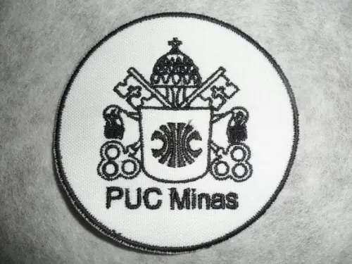 Patch Bordado Termocolante Logo Puc Minas
