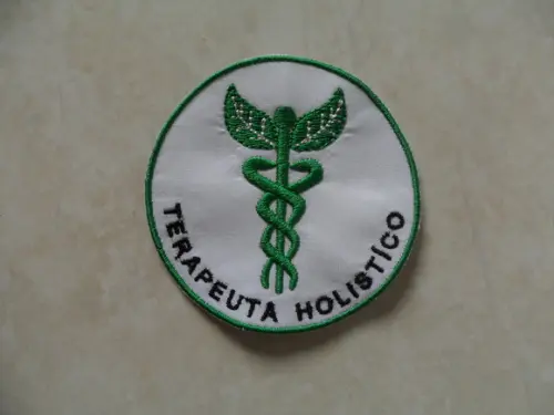 Patch Bordado Termocolante Logo Terapeuta Holístico